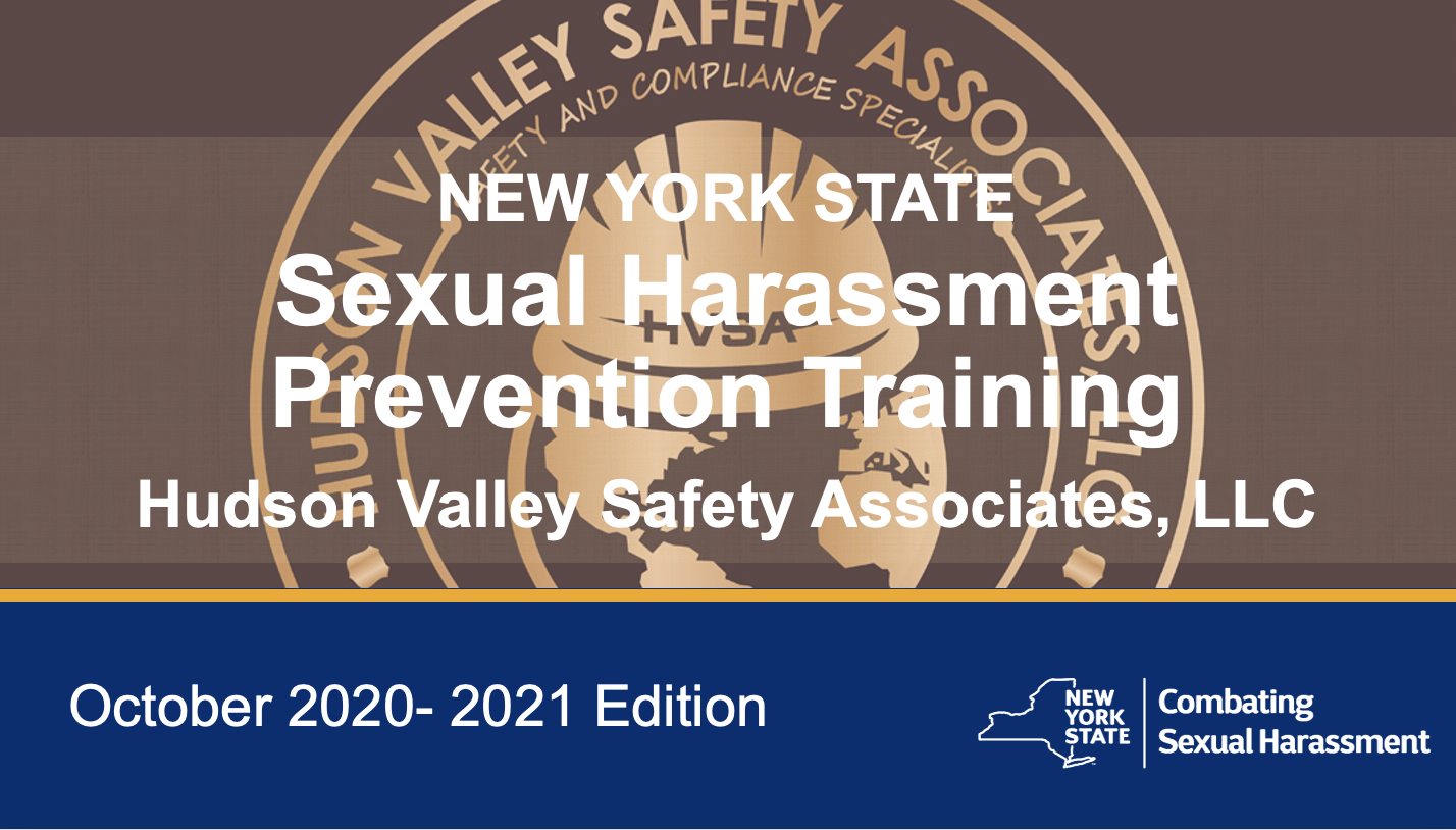 New York State Sexual Harassment Prevention Training